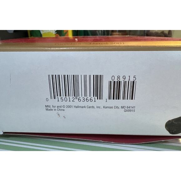 2001 Hallmark Keepsake Ornament Jolly Santa Bells Set of 3 Open Box - Picture 10 of 10